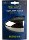 Ikzi koplamp Retro - Led - Batterij - Chroom