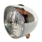 Ikzi koplamp Retro - Led - Batterij - Chroom