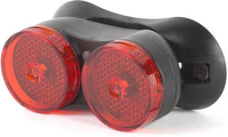 Ikzi Light Achterlicht Dobbel Led Bagagedrager 50-80 Mm Rood