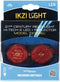 Ikzi Light Achterlicht Dobbel Led Bagagedrager 50-80 Mm Rood