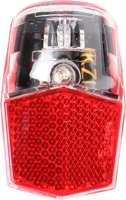 Ikzi Light Achterlicht Led Batterijen Rood/zwart
