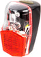 Ikzi Light Achterlicht Led Batterijen Rood/zwart