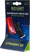 Ikzi Light Achterlicht Led Usb Zwart/rood