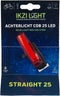Ikzi Light Achterlicht Led Usb Zwart/rood