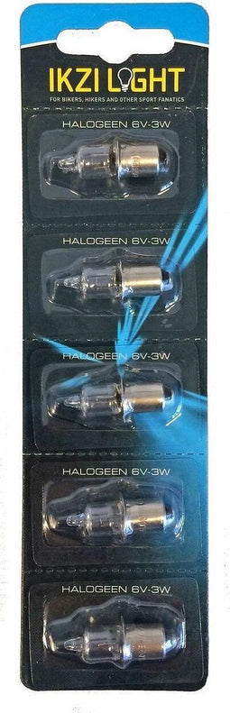 Ikzi Light Fietslampjes Halogeen 6v-3w 5 Stuks