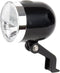 Ikzi NERO - Fietskoplamp - Retro - 10 Lux - Batterij - Zwart