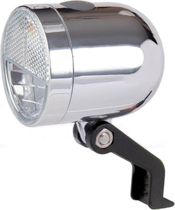 Ikzi Nero Retro - Koplamp - Led - Batterij - Chroom