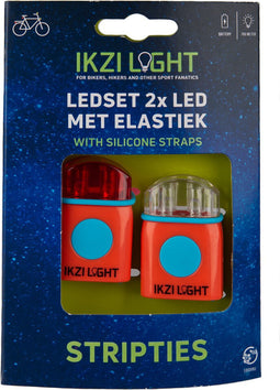 IKZI Verlichtingset stripties rood