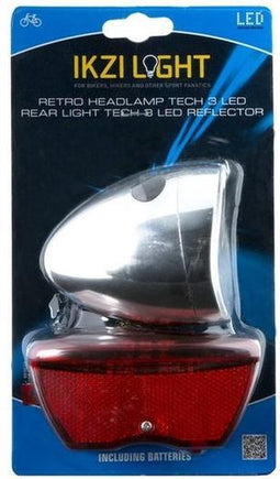 Ikzi verlichtingsset - Led - Batterij - Chroom