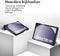 imoshion Tablet Hoes - Geschikt voor Samsung Galaxy Tab A9 8.7 inch - Design Trifold Bookcase - Sky