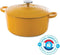BK Bourgogne braadpan 28cm - sunny yellow - emaille - inductie