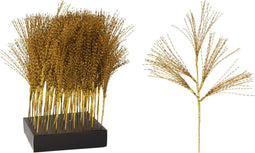 Tak spiraal 60 cm goud metallic kerstversiering