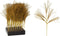 Tak spiraal 60 cm goud metallic kerstversiering