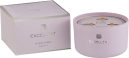 J-Line geurkaars Excellent - Siberia Fir - glas - lila - large - 40U