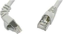Telegärtner 100008287 RJ45 Netwerkkabel, patchkabel CAT 6A S/FTP 2.00 m Grijs Vlambestendig, Snagless 1 stuk(s)
