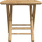 vidaXL - Tuintafel - inklapbaar - 45x45x45 cm - bamboe