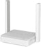 Keenetic Starter 2nd Gen (KN-1121) - Draadloze Router - Wi-Fi 4 300 Mbit/s - Wit/Grijs