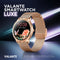 Valante Luxe Smartwatch - Smartwatch Dames - Rosé goud staal - 42 mm - Stappenteller - Hartslagmeter - Bloeddrukmeter - Saturatiemeter