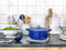 BK Bourgogne braadpan 24cm - Royal Blue - emaille - inductie