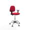 Piqueras y Crespo B1D05RT - Bureaustoel - Hoogteverstelbaar met armleuning - Rood