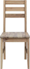vidaXL - Eetkamerstoelen - 2 - st - massief - acaciahout