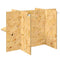 Terrariumbasis Bruin 80 x 50 x 50 cm OSB