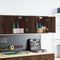 vidaXL - Garagewandkasten - 2 - st - spaanplaat - bruin - eiken