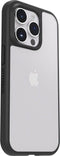 OtterBox React Series - Soft case - Antimicrobiële coating - Zwart (Clear/Black)