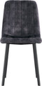 Refurna - Eetkamerstoel Minsk Velvet Antraciet