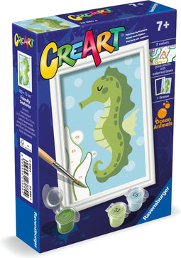 Ravensburger CreArt Trendy Seahorse - Schilderen op Nummer