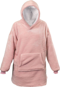 Unique Living OVERSIZED HOODIE LILLY - 70x50x87 cm - Heerlijk warm - Effen kleur - Teddy binnenkant