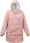 Unique Living OVERSIZED HOODIE LILLY - 70x50x87 cm - Heerlijk warm - Effen kleur - Teddy binnenkant
