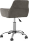 vidaXL - Eetkamerstoelen - draaibaar - 2 - st - fluweel - donkergrijs