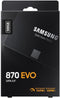 Samsung 870 EVO - Interne Harde Schijf - 500 GB - 2.5 inch - SATA III - 560 MB/s leessnelheid - 530 MB/s schrijfsnelheid