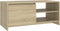 vidaXL - Salontafel - 102x50x45 - cm - bewerkt - hout - sonoma - eikenkleurig