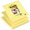 Memoblok post-it z-notes s440 super sticky geel