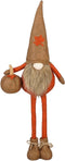 House of Seasons Gnome Kerstmis Figuur - 19x13x73 cm - Bruin