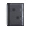 Carbon style RFID Paspoort hoesje - Paspoorthouder Zwart