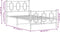 vidaXL - Bedframe - met - hoofd- - en - voeteneinde - metaal - wit - 100x200 - cm