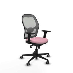 Piqueras y Crespo 2D036G0 - Bureaustoel - Verstelbare hoogte met armleuning - Roze