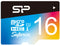 Silicon Power 16GB - MicroSDHC Class10 UHS-1 R90/W45Mb/s - Inclusief SD-adapter - Zwart