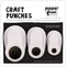 Paperfuel Figuurpons - Set Cirkels - 8-16-25 mm (3 stuks)