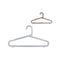 Kledinghangers Dem Meng Plastic 8 Onderdelen (12 Stuks)