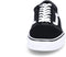 VANS MN Ward - Lage sneakers - Suède Canvas - black/whit