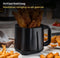 MPM - Hetelucht Friteuse - Airfryer XXL 4,5 liter - 8 Programma's - Digitaal Touch-paneel