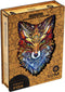 UNIDRAGON Houten Puzzel Voor Volwassenen Dier - Vurige Vos - 107 stukjes - Small 16x24 cm