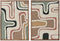 Esprit - Schilderij Modern Scandinavisch - Groen Beige 75 x 3 x 105 cm (2 stuks)