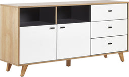ILION - Sideboard - Lichte houtkleur - Vezelplaat
