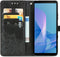 iMoshion Hoesje Geschikt voor Sony Xperia 10 III Hoesje Met Pasjeshouder - iMoshion Mandala Bookcase - Zwart