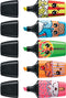 Markeerstift STABILO Boss mini sweet friends blister à 5 kleuren | 10 stuks